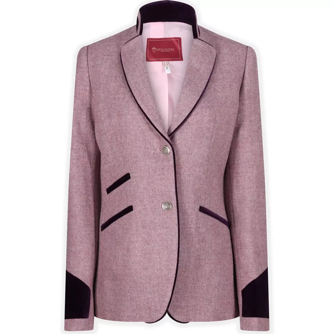 Welligogs Jackets*Ascot Lavender Fitted Jacket