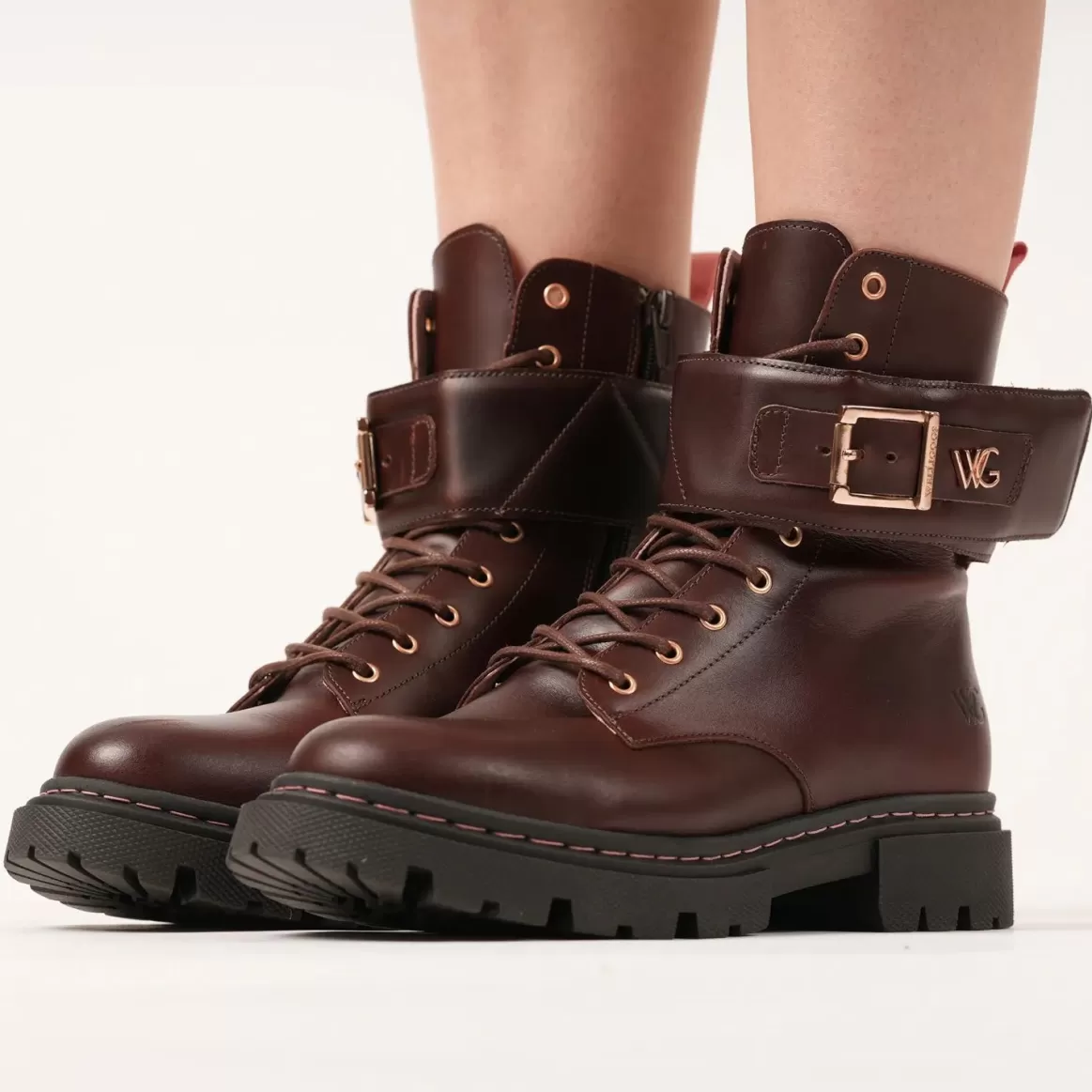 Welligogs Short Boots*Brooklyn Damson Boots