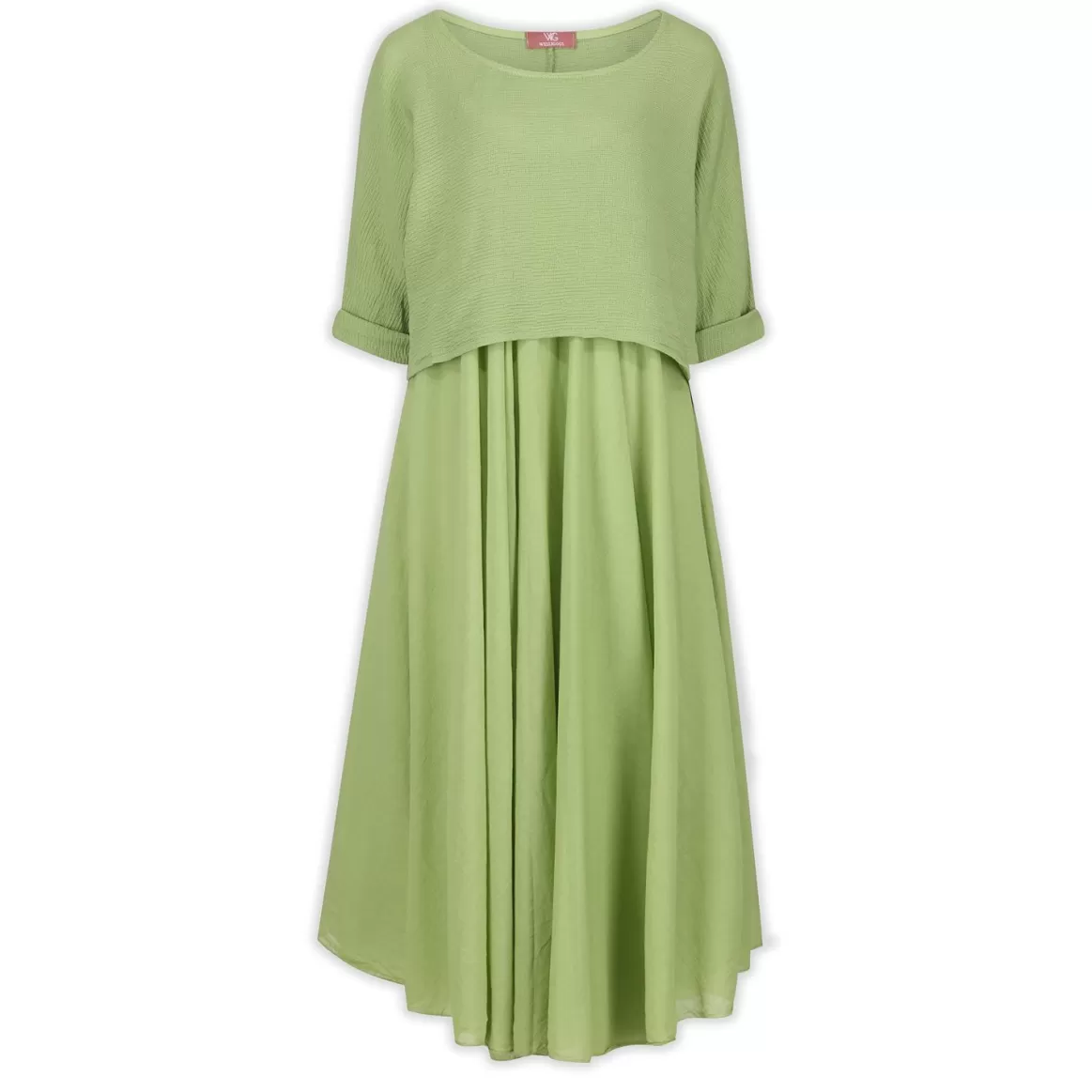 Welligogs Dresses*Layered Lime Dress