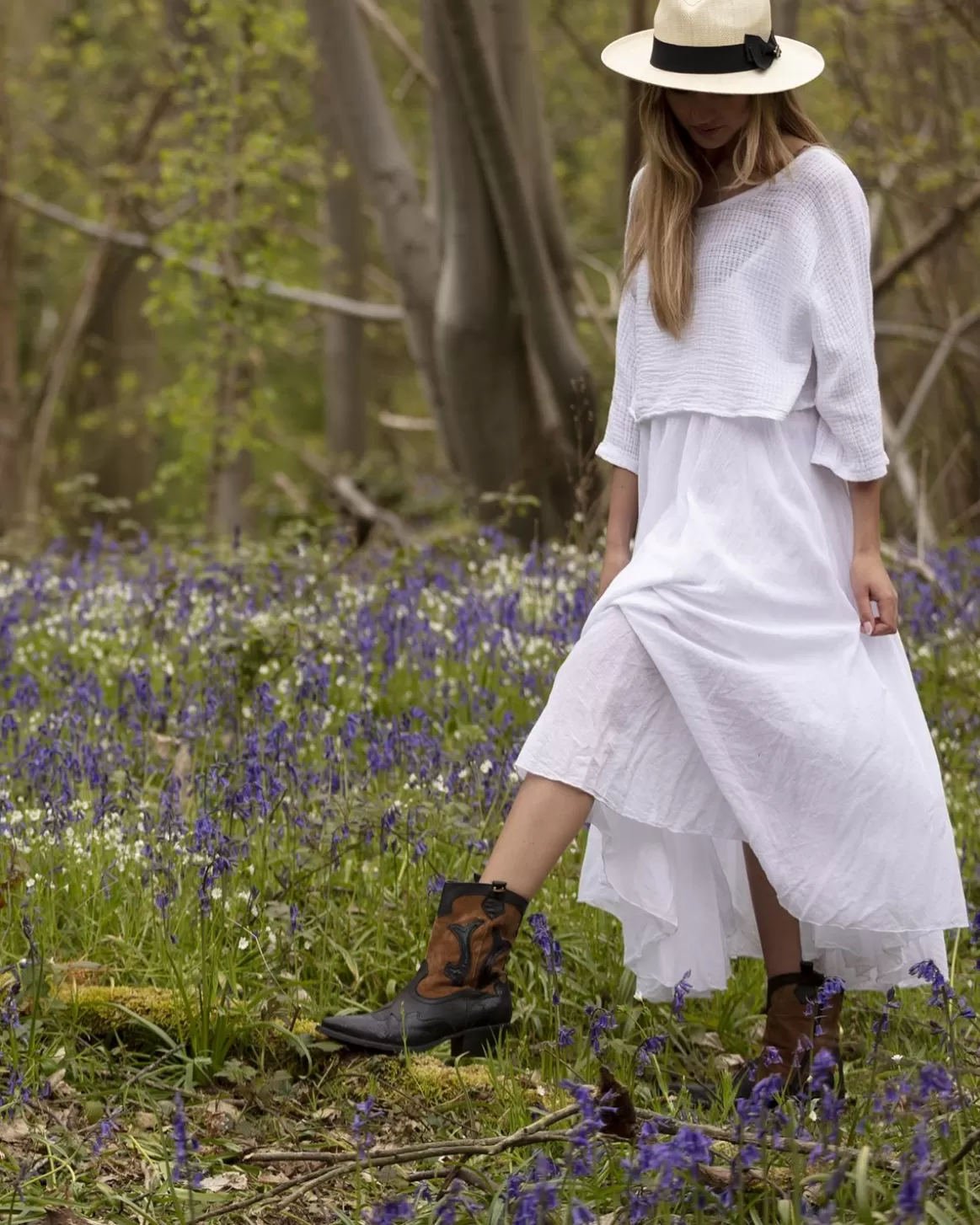 Welligogs Dresses*Layered White Dress