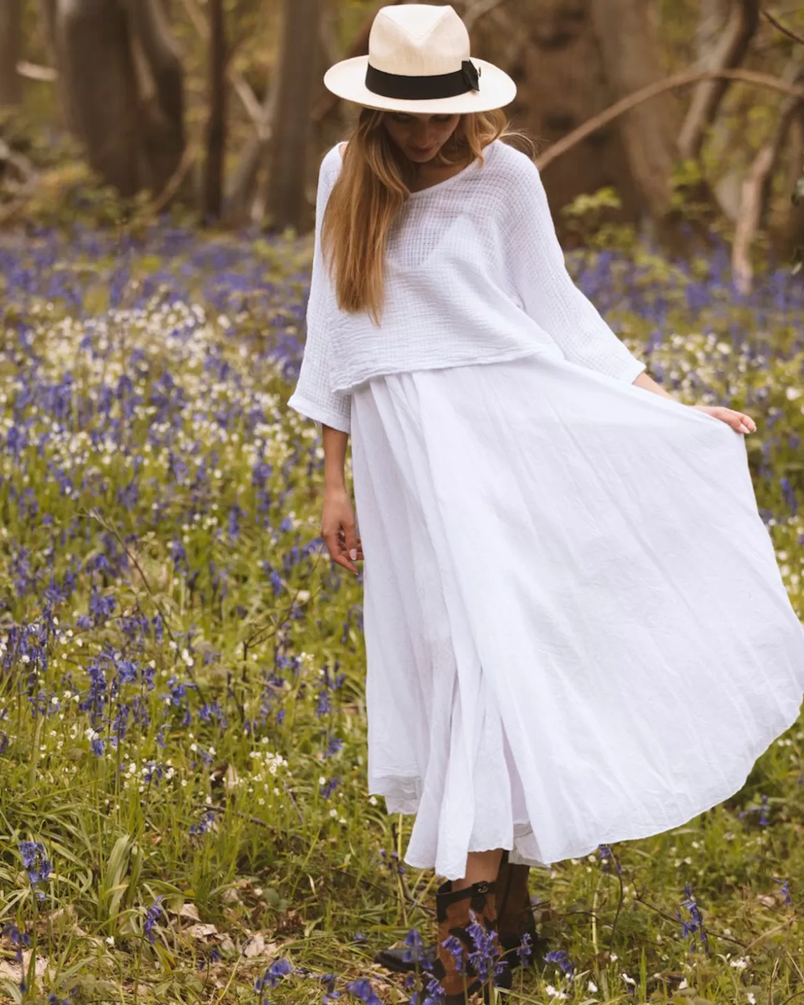 Welligogs Dresses*Layered White Dress