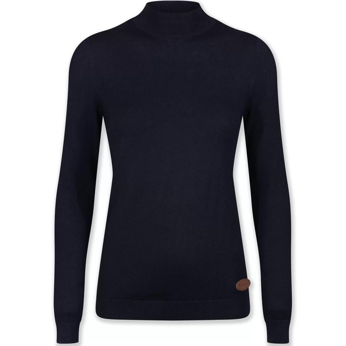 Welligogs Jumpers & Cardigans*Merino Wool Turtle Neck Navy Jumper