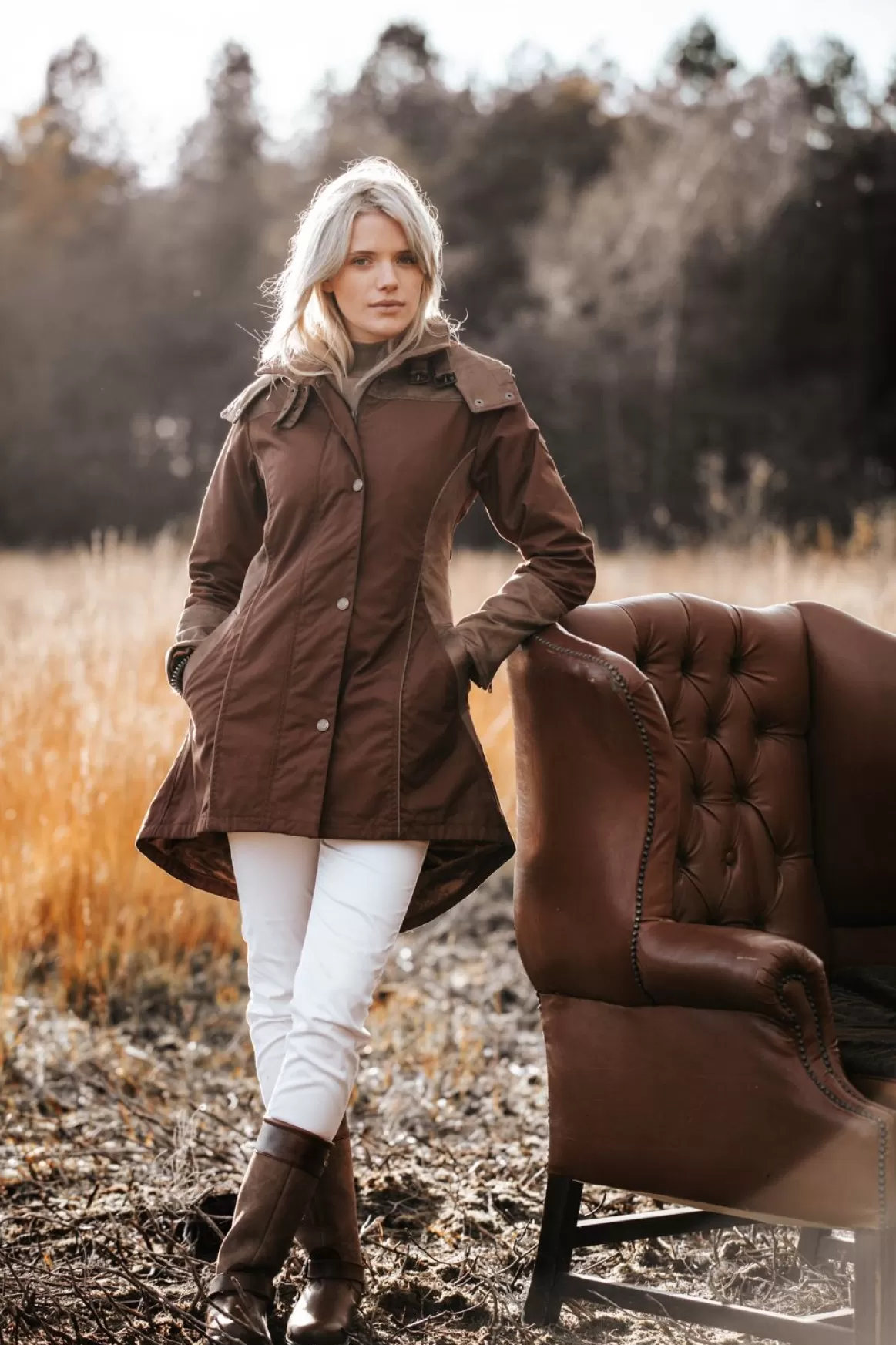 Welligogs Coats*Odette Oak Waterproof Coat