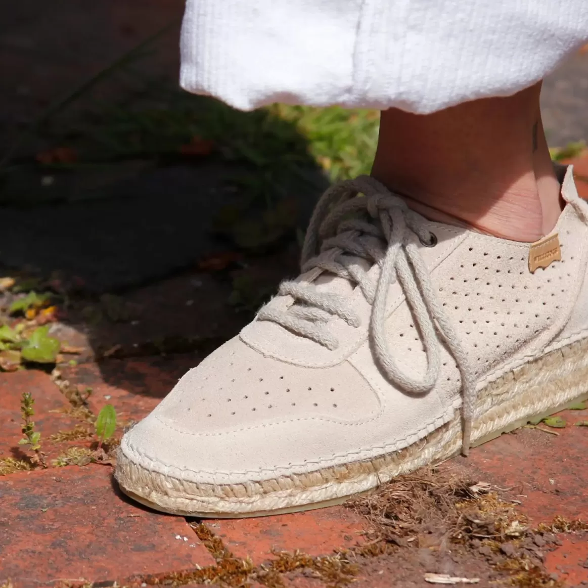 Welligogs Trainers*Porto Sand Suede Trainers