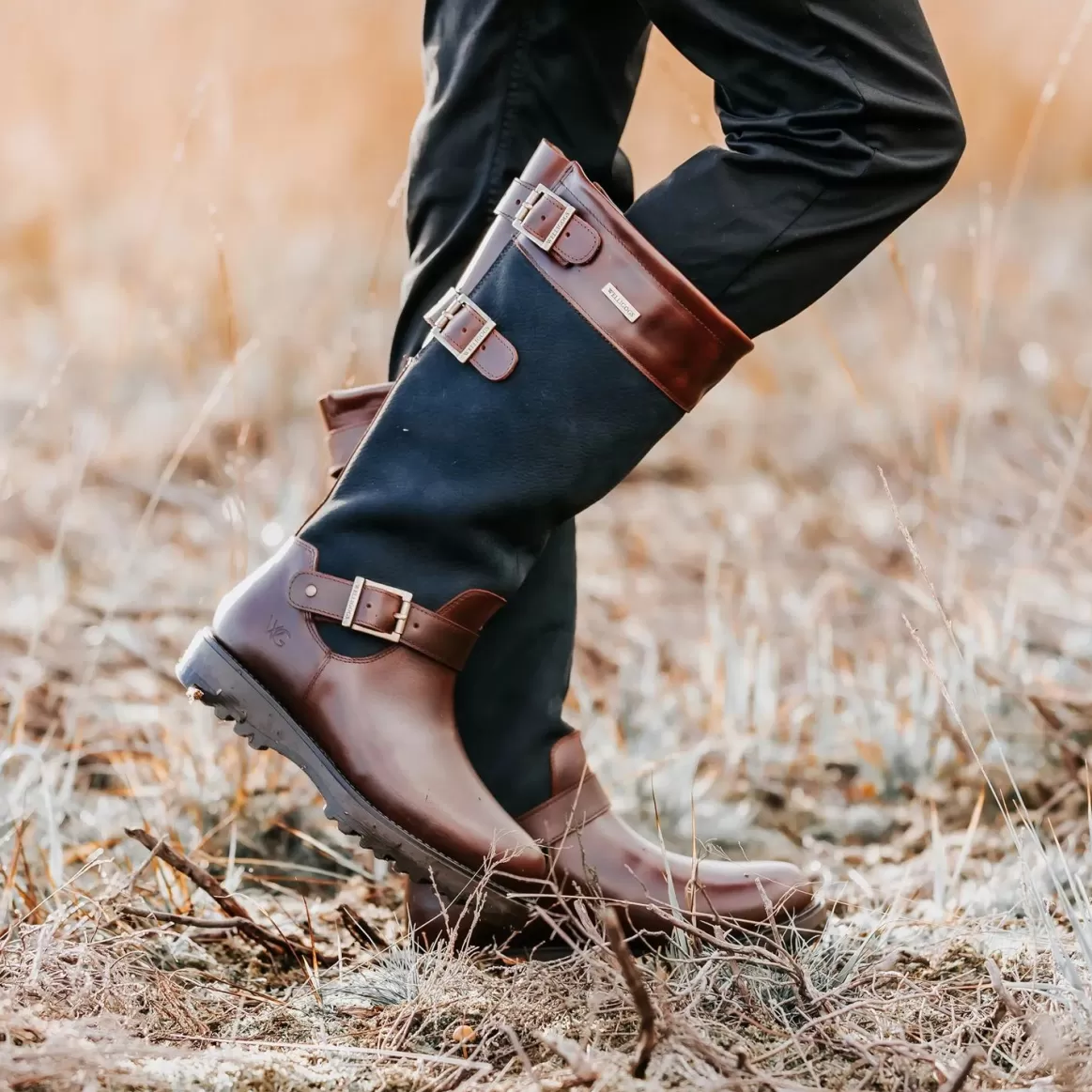 Welligogs Tall Boots*Ranger Navy (Extra Fit) Waterproof Boots