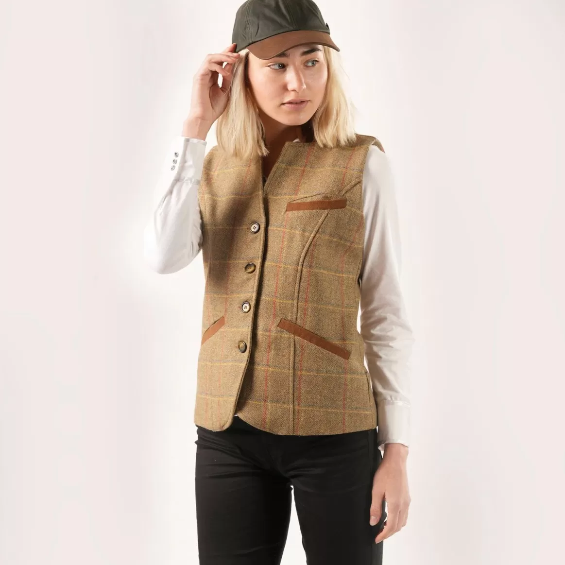 Welligogs Gilets*Rockingham Brown Gilet