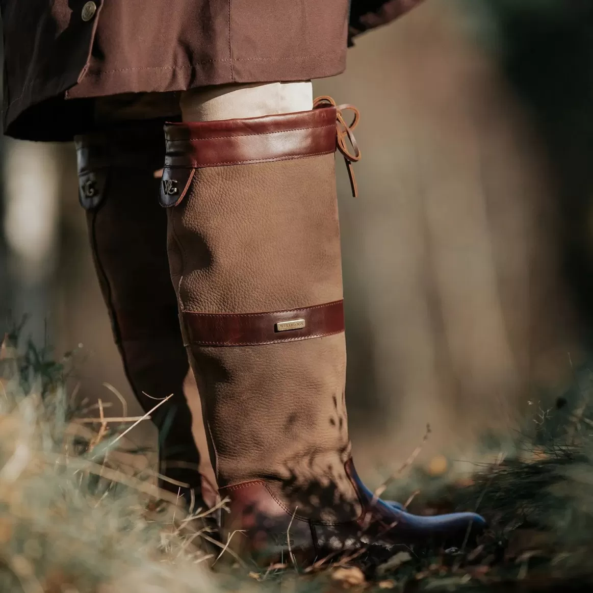 Welligogs Tall Boots*Sloane Mocha Waterproof Boots